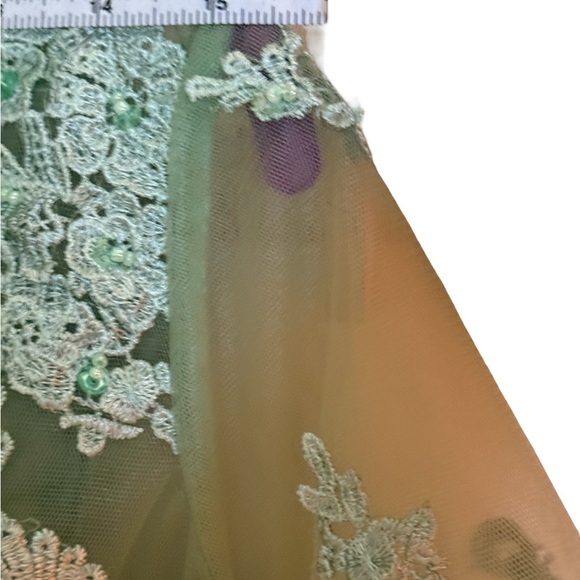 Lover Kiss Women’s Long Elegant Dress – Mint Green – Maxi Formal. Size XXL - Picture 11 of 14